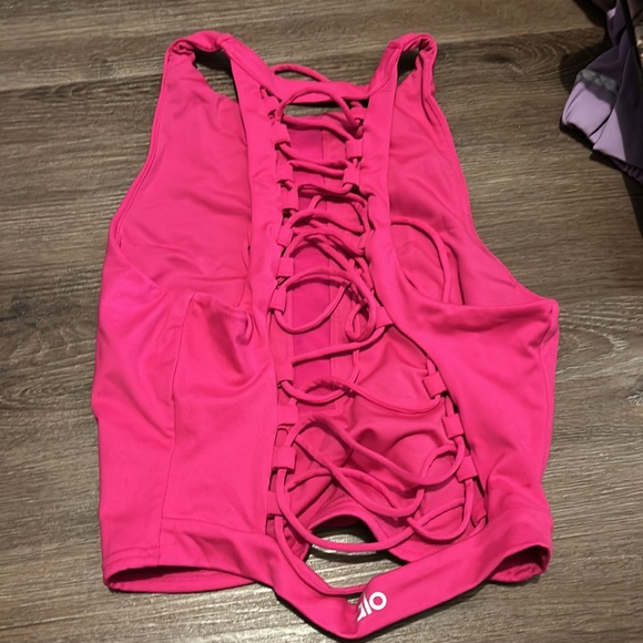 Alo Racerback Workout Top - Picture 2 of 2